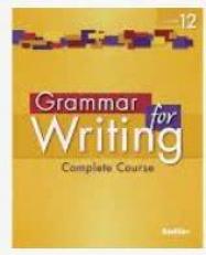 Grammar for Writing: Complete Course : Common Core Enriched Edition, Level Gold, Grade 12
