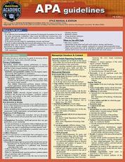 APA Guidelines - 7th Edition : A QuickStudy Laminated Reference Guide