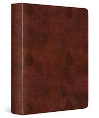 ESV Single Column Journaling Bible (TruTone, Chestnut, Leaves Design) 