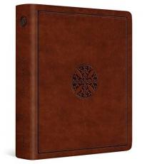 ESV Journaling Bible (TruTone, Brown, Mosaic Cross Design) 