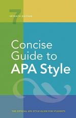 Concise Guide to APA Style : 7th Edition (OFFICIAL)
