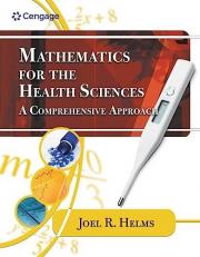 Mathematics for Health Sciences : A Comprehensive Approach 