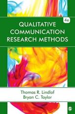 Qualitative Communication Research Methods 4th