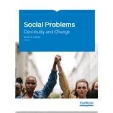Social Problems: Continuity And Change V2.1