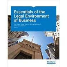 Essentials Of Legal Environment Of Business 19th
