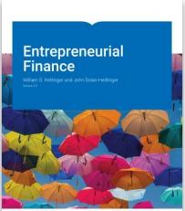 Entrepreneurial Finance Version 2.0