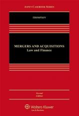 Mergers and Acquisitions : Law and Finance 2nd