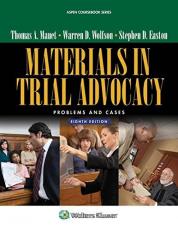 Materials in Trial Advocacy : Problems and Cases 8e with Access