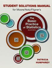 Student Solutions Manual For Moore/Notz/Fligner's The Basic Practice of Statistics, Seventh Edition