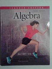 Discovering Algebra : An Investigative Approach - Teacher Text + 6 Year Online License