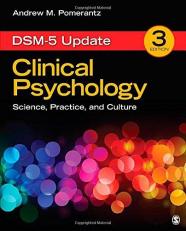 Clinical Psychology : Science, Practice, and Culture: DSM-5 Update