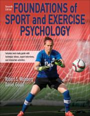 Foundations of Sport and Exercise Psychology 7th