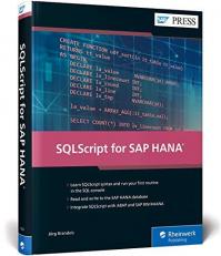 SQLScript for SAP HANA 