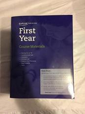 Kaplan Bar Review First Year Course Materials