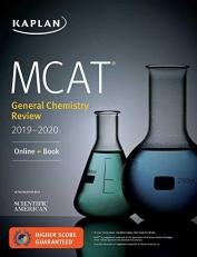 MCAT General Chemistry Review 2019-2020 : Online + Book 