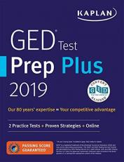 GED Test Prep Plus 2019 : 2 Practice Tests + Proven Strategies + Online