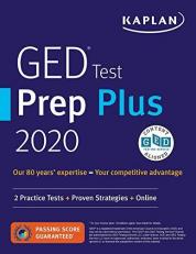 GED Test Prep Plus 2020 : 2 Practice Tests + Proven Strategies + Online