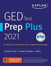 GED Test Prep Plus 2021 : 2 Practice Tests + Proven Strategies + Online
