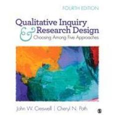 Qualitative Inquiry And Research Design 4th
