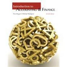 Introduction to Accounting and Finance 2nd
