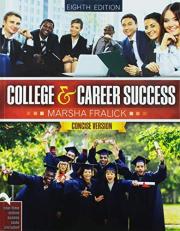College and Career Success Concise Version with Access 8th