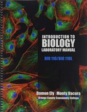 Introduction to Biology Laboratory Manual : Bio 110/bio 110l 
