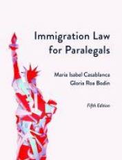 Immigration Law for Paralegals 5th