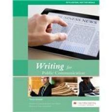 Writing for Public Communication - Kennesaw State University 5th