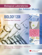 Biological Laboratories for Science Majors: Biology 1208 