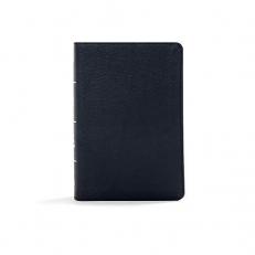 KJV Large Print Compact Reference Bible, Black LeatherTouch 
