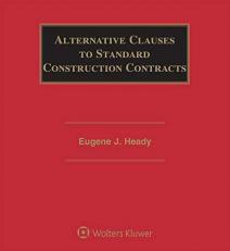 Alternative Clauses to Standard Construction Contracts 5th