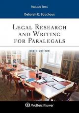Legal Research and Writing for Paralegals 9th