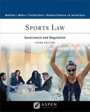 Sports Law : Governance and Regulation 3rd