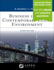 Business in the Contemporary Legal Environment 7th