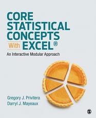 Core Statistical Concepts with Excel® : An Interactive Modular Approach 