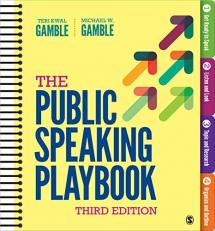 The Public Speaking Playbook 3rd
