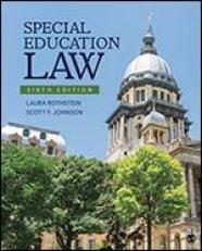 Special Education Law 6th