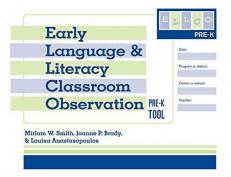 Early Language and Literacy Classroom Observation Tool, Pre-K (ELLCO Pre-K) 