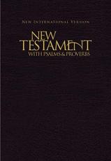 Niv Pocket New Testament with Psalms and Proverbs - Black 