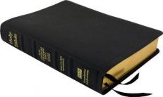 NASB Side-Column Reference Wide Margin Bible : 1995 Edition (Black, Calfskin) 