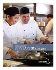 SERVSAFE MANAGER BOOK 7TH ED, with answer sheet