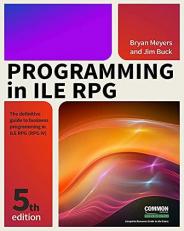 Programming in ILE RPG 5th