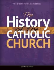 History of the Catholic Church 1st