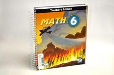 Math 6 3rd Edition Textbook Kit: Teacher Edition, Student Text, Student Manipulatives Packet, Student Tests, Tests Answer Key