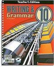 BJU Writing and Grammar 10 Teacher's Edition w/CD (Fourth Edition)