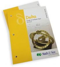 Delta Student Workbook : Single and Multiple-Digit Division 