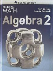 BIG IDEAS MATH Algebra 2 Texas Student Edition 2015