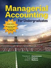 Managerial Accounting for Undergraduates with Access 
