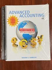 Advanced Accounting 4E