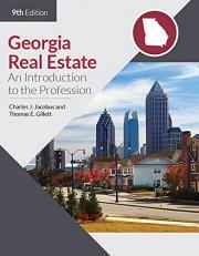 Georgia Real Estate : An Introduction to the Profession 9th